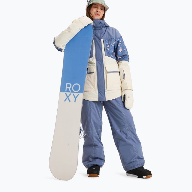 Kurtka snowboardowa damska ROXY Chloe Kim Parka wild wind chloe blossom 2