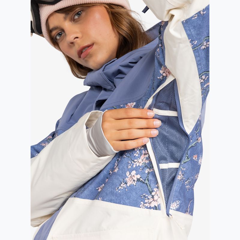 Kurtka snowboardowa damska ROXY Chloe Kim Parka wild wind chloe blossom 5