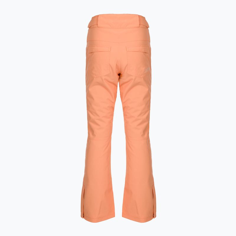 Spodnie snowboardowe damskie ROXY Backyard peach pink 8