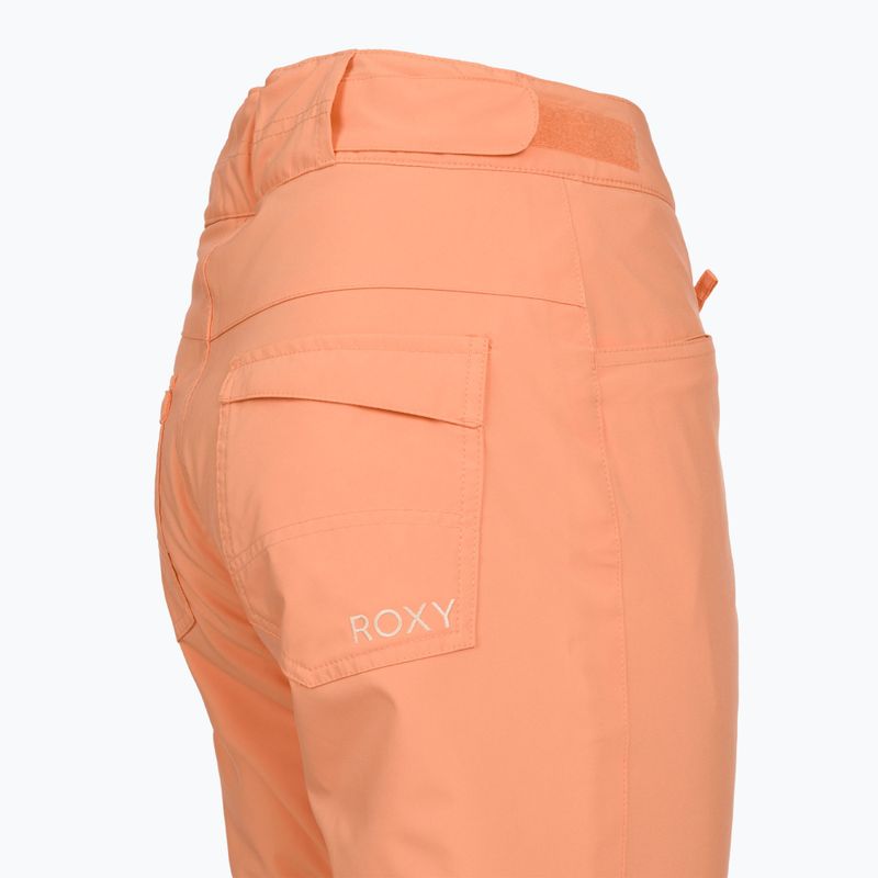 Spodnie snowboardowe damskie ROXY Backyard peach pink 9