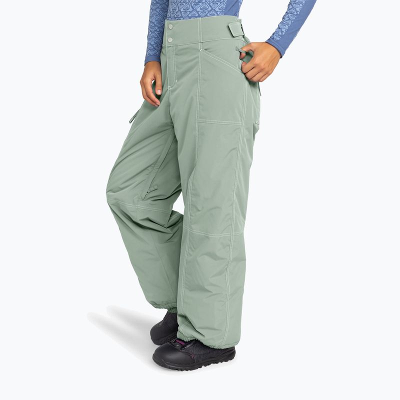 Spodnie snowboardowe damskie ROXY Chloe Kim lily pad 4
