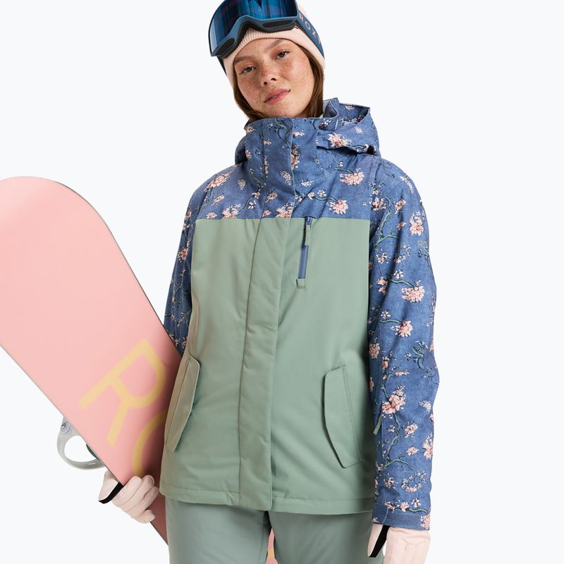 Kurtka snowboardowa damska ROXY Roxy Jetty Block wild wind chloe blossom