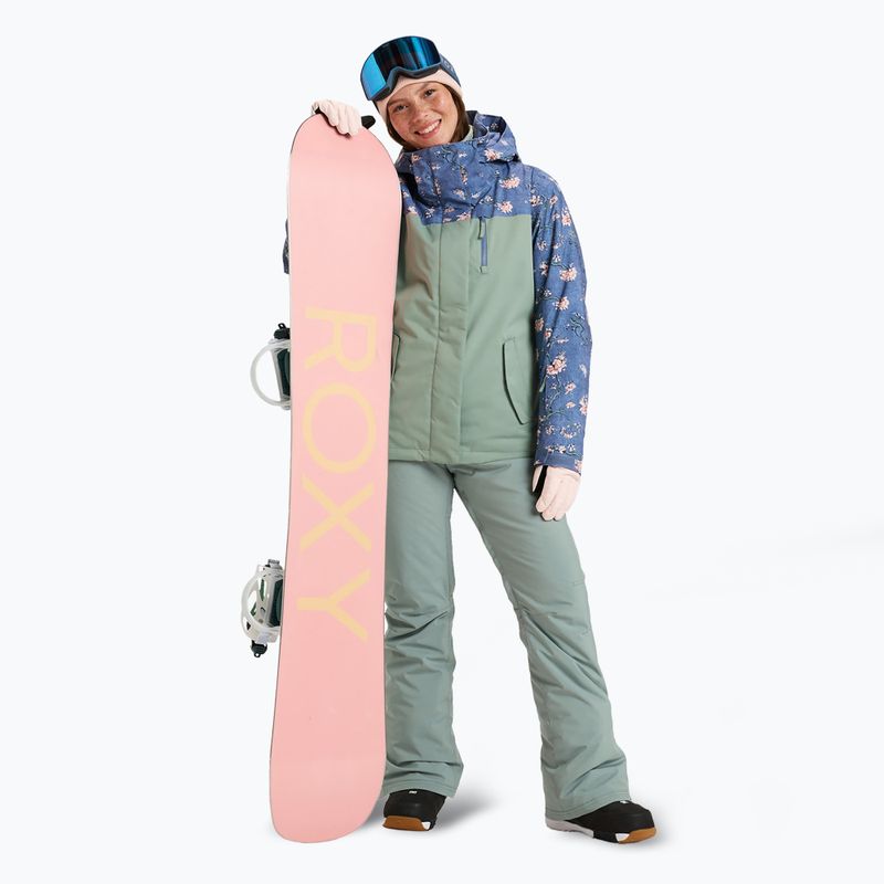 Kurtka snowboardowa damska ROXY Roxy Jetty Block wild wind chloe blossom 2