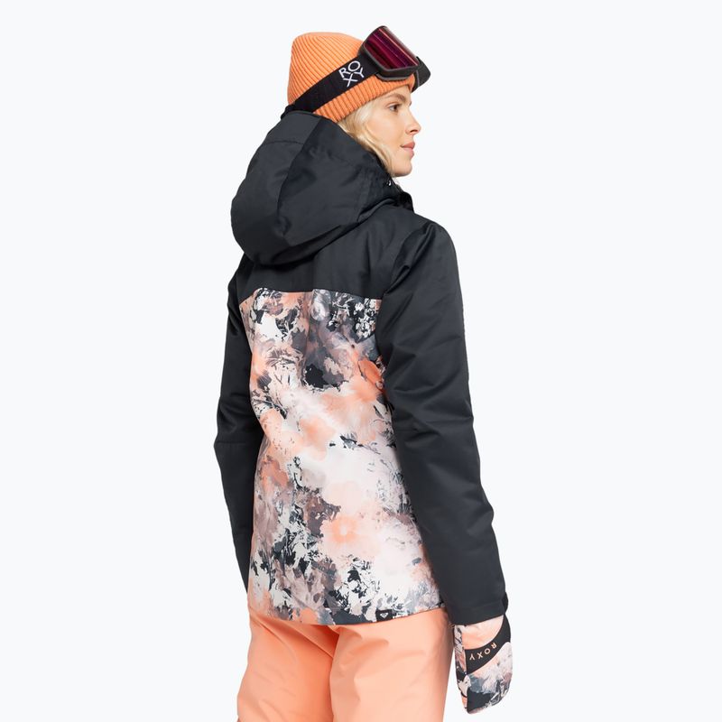 Kurtka snowboardowa damska ROXY Roxy Jetty Block peach pink dreamy picture 3