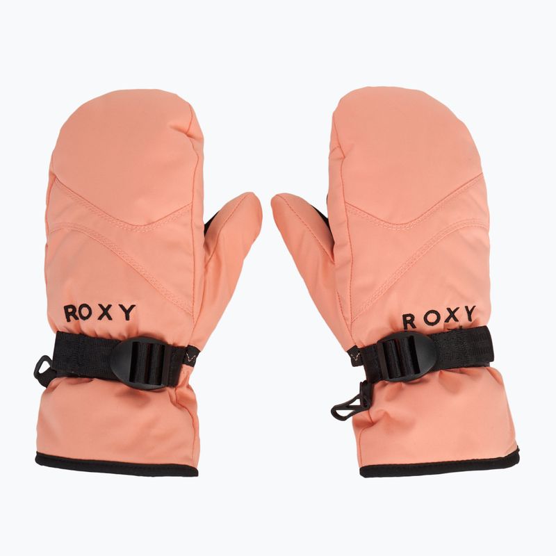 Rękawice snowboardowe dziecięce ROXY Roxy Jetty Girl Solid Mitt peach pink 3