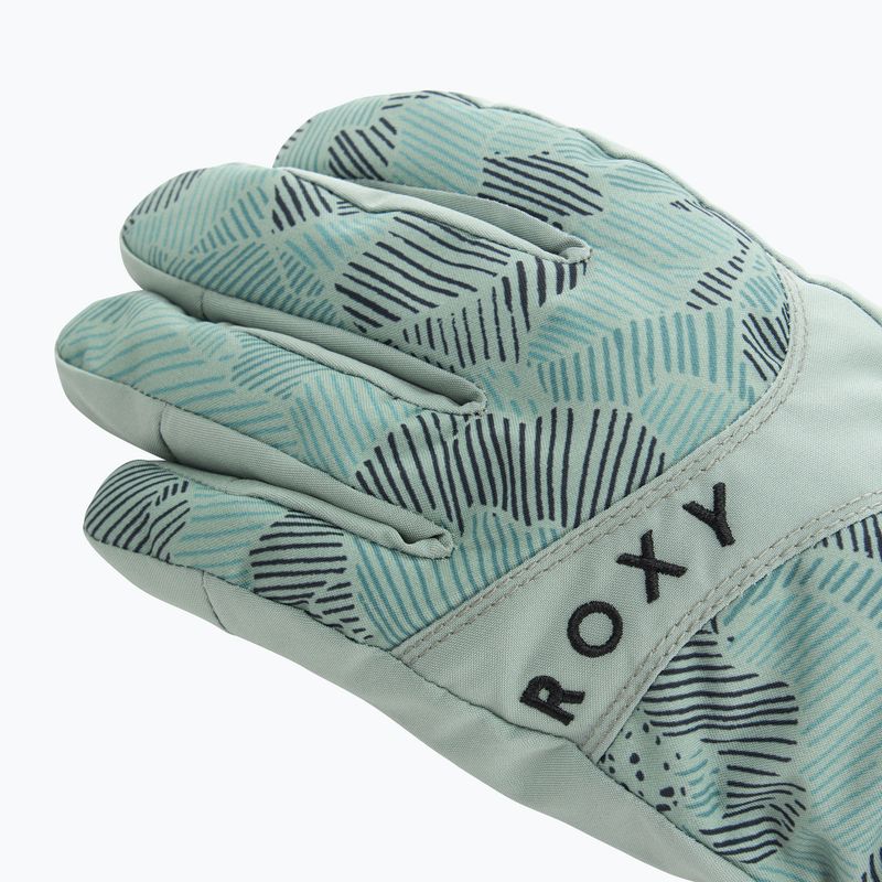 Rękawice snowboardowe damskie ROXY Jetty lily pad sketch book 4