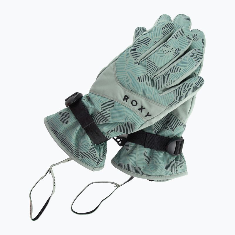Rękawice snowboardowe damskie ROXY Jetty lily pad sketch book 6