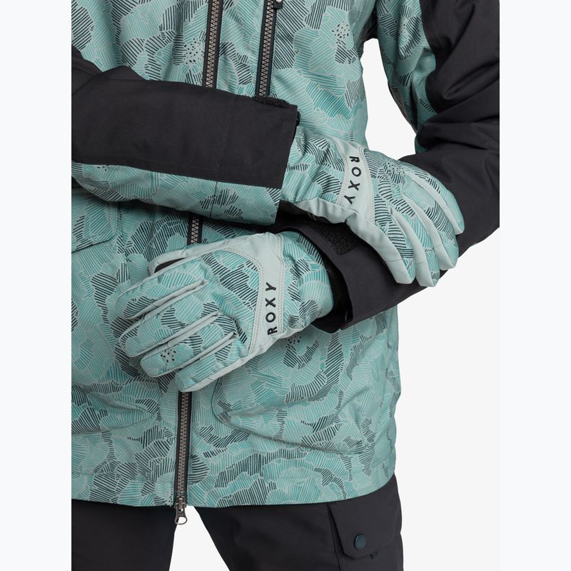Rękawice snowboardowe damskie ROXY Jetty lily pad sketch book 10