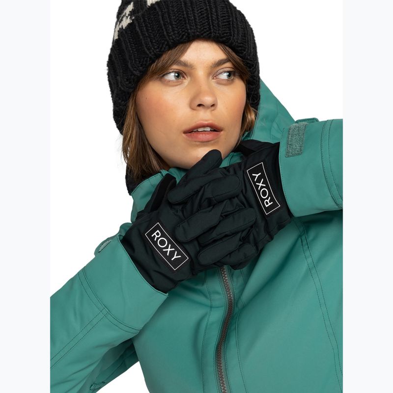 Rękawice snowboardowe damskie ROXY Freshfield true black 3
