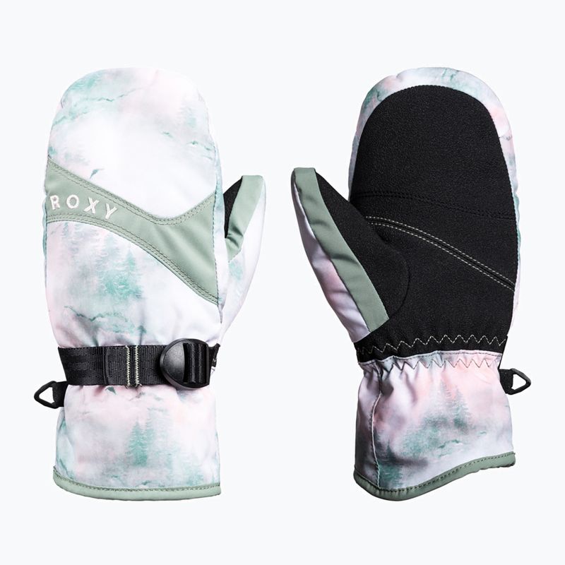 Rękawice snowboardowe dziecięce ROXY Jetty Girl Mitt sea pine mystery fog