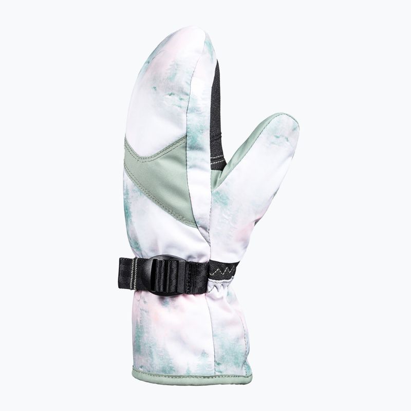 Rękawice snowboardowe dziecięce ROXY Jetty Girl Mitt sea pine mystery fog 2