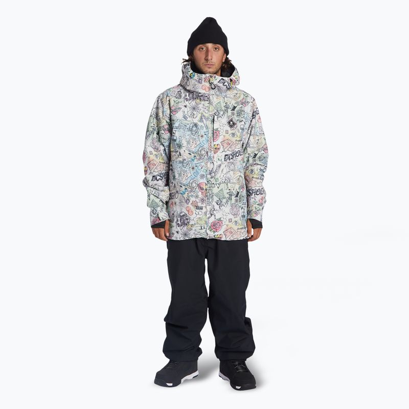 Kurtka snowboardowa męska DC Basis Print vision quest 2