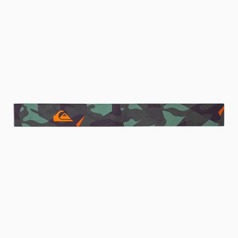 Gogle snowboardowe dziecięce Quiksilver Shredder Boy puzzle camo/red ml 5