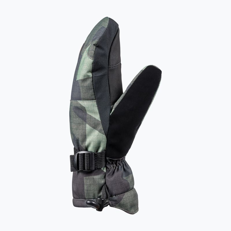 Rękawice snowboardowe dziecięce Quiksilver Mission Mitt puzzle camo sea spray 2