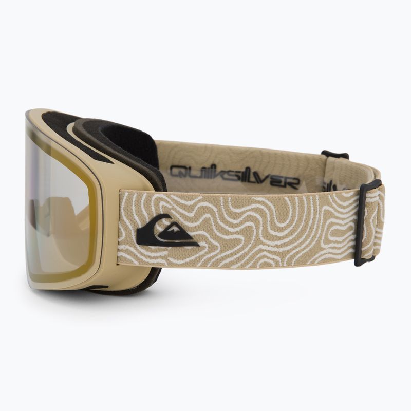 Gogle snowboardowe męskie Quiksilver QSRC Adapt twill/adapt gold ml 4
