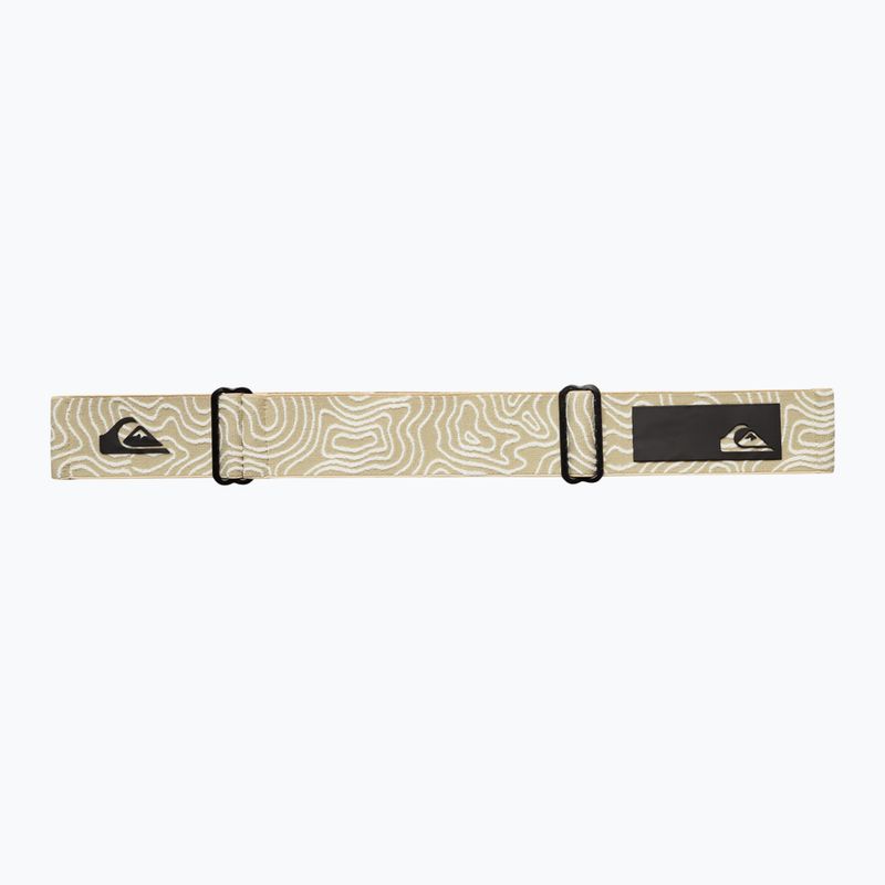 Gogle snowboardowe męskie Quiksilver QSRC Adapt twill/adapt gold ml 9