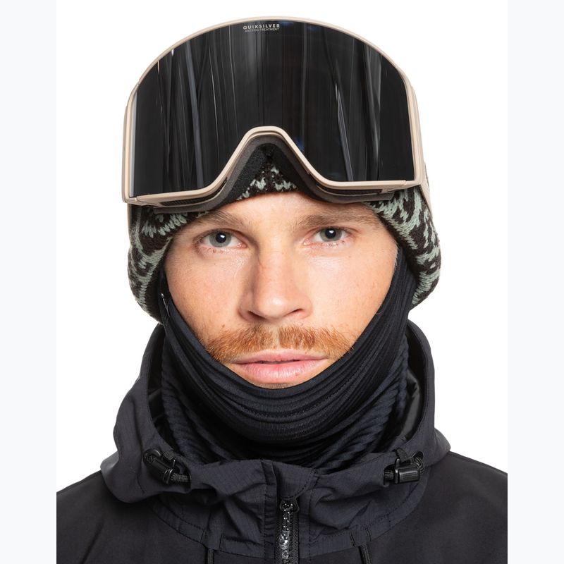 Gogle snowboardowe męskie Quiksilver Storm MG twil/clux silver mi 2