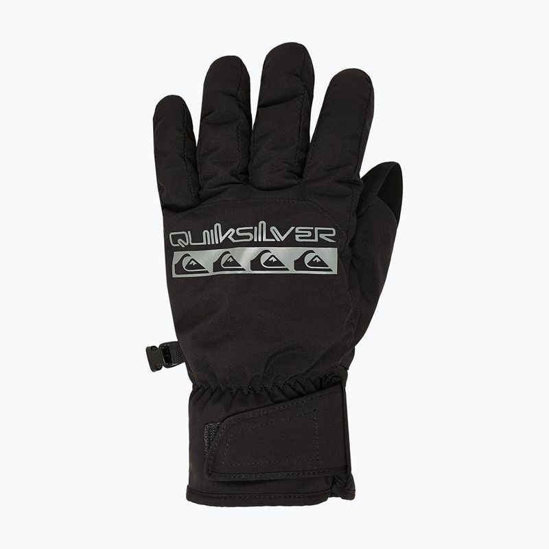 Rękawice snowboardowe dziecięce Quiksilver Cross true black 2