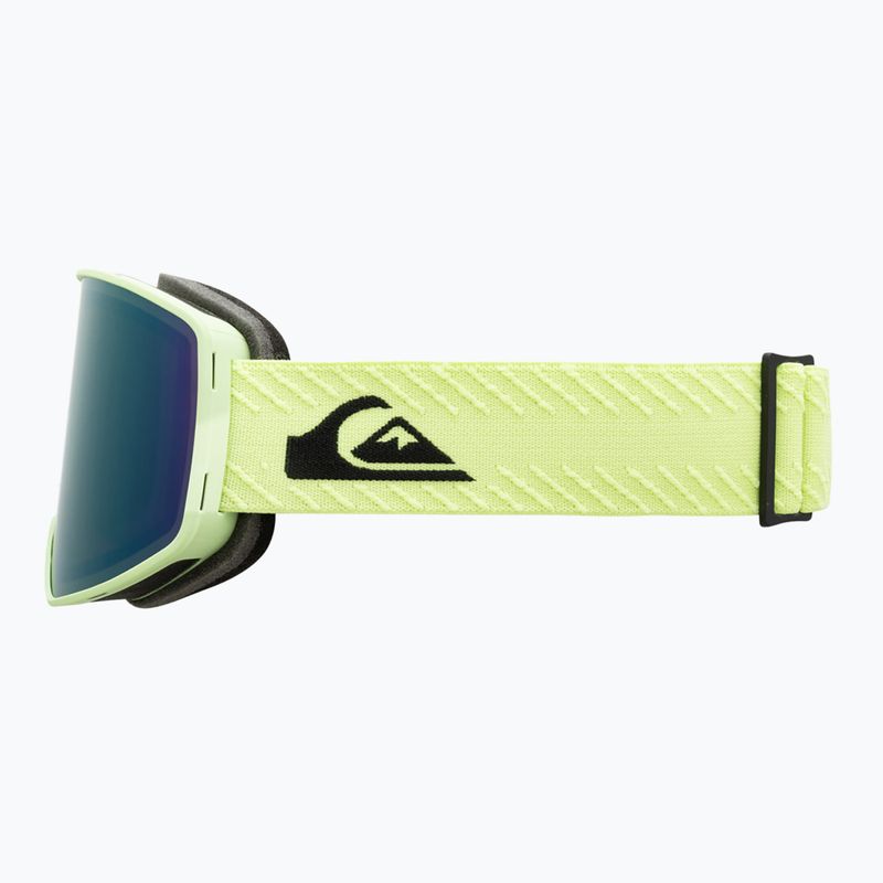 Gogle snowboardowe Quiksilver Storm black celery/ green ml 3