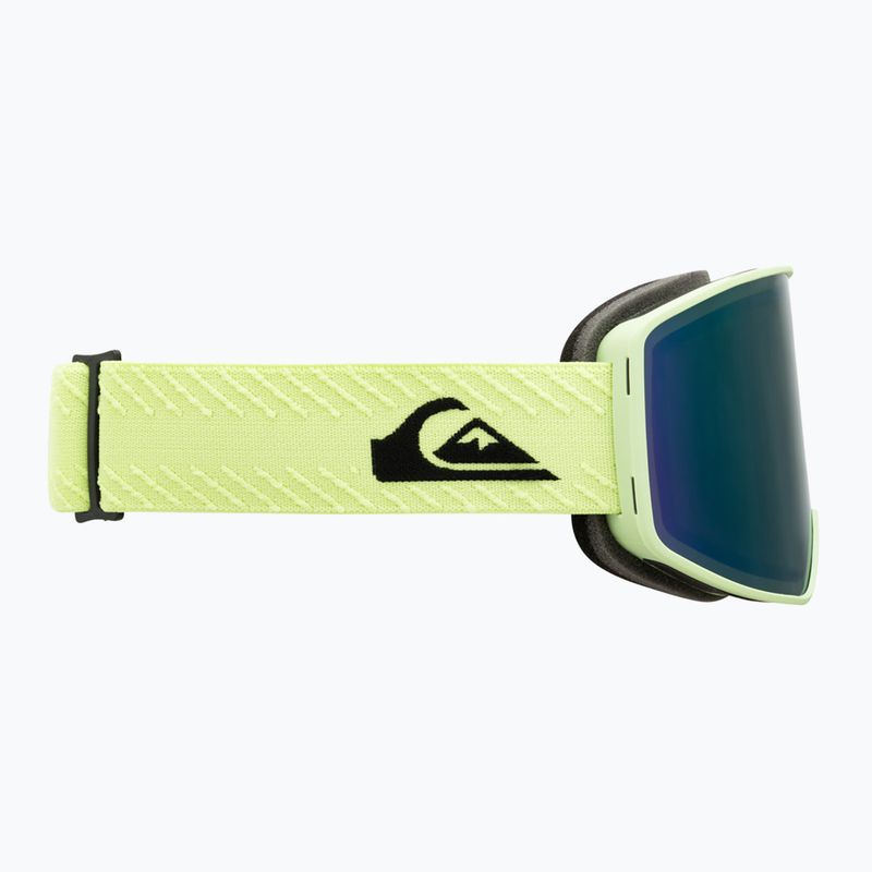 Gogle snowboardowe Quiksilver Storm black celery/ green ml 4