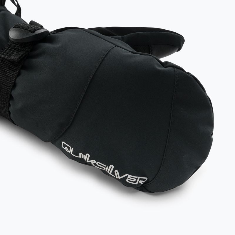 Rękawice snowboardowe dziecięce Quiksilver Mission Mitt true black 4