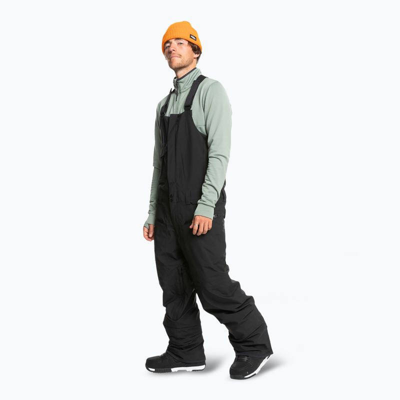 Spodnie snowboardowe męskie Quiksilver Utility Bib true black 3