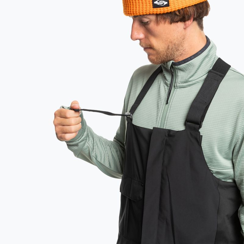 Spodnie snowboardowe męskie Quiksilver Utility Bib true black 4