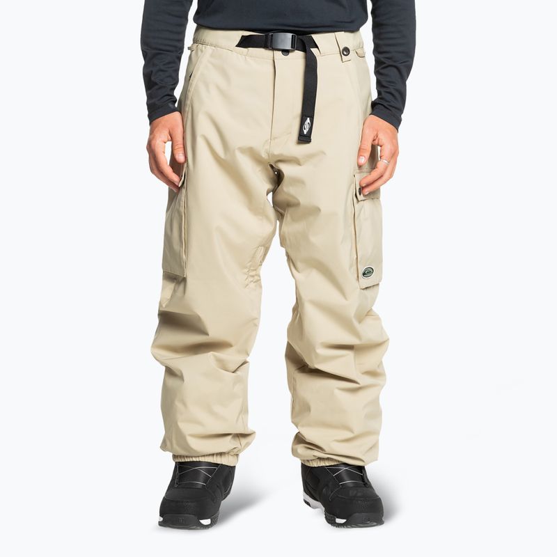 Spodnie snowboardowe męskie Quiksilver Snow Down Cargo twill