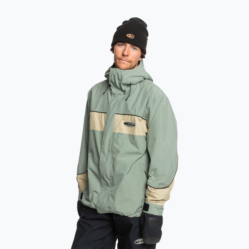 Kurtka snowboardowa męska Quiksilver High Altitude Gore-Tex sea spray 3