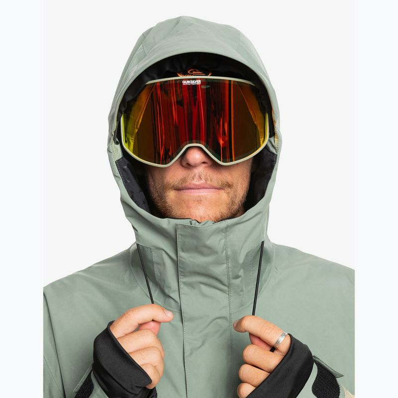 Kurtka snowboardowa męska Quiksilver High Altitude Gore-Tex sea spray 4