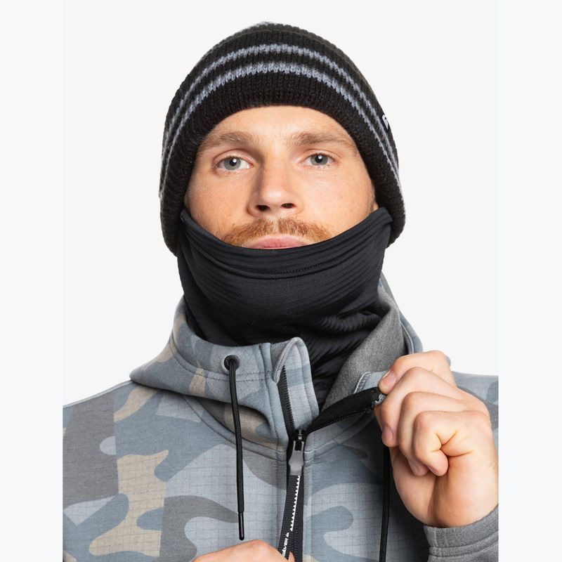 Bluza snowboardowa męska Quiksilver Shredder Hoodie puzzle camo ice flow 5