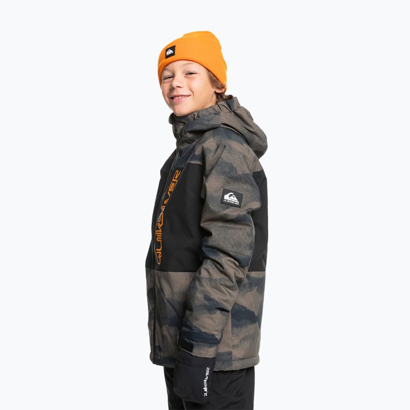 Kurtka snowboardowa dziecięca Quiksilver Side Hit mountain spray canteen 3