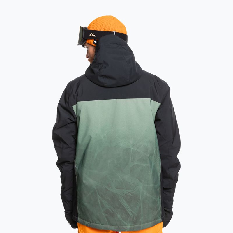 Kurtka snowboardowa męska Quiksilver Morton gradient iced sea spray 2