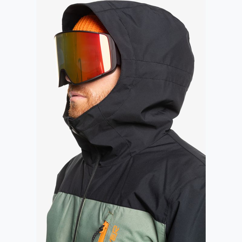 Kurtka snowboardowa męska Quiksilver Morton gradient iced sea spray 5