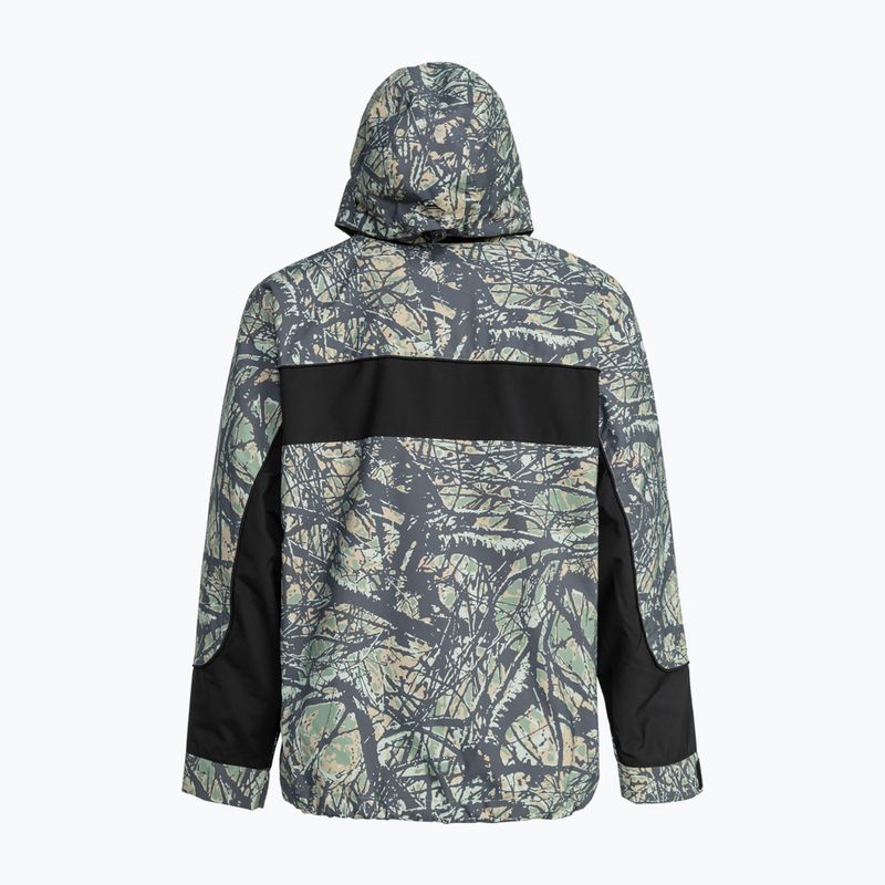 Kurtka snowboardowa męska Quiksilver High Altitude 20K woodland abstract sea spray 6