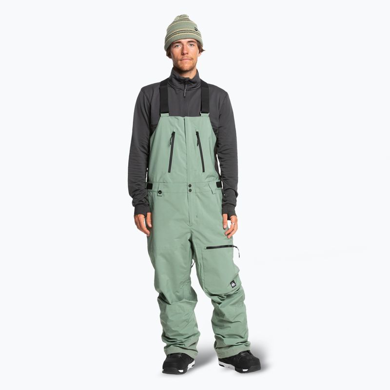 Spodnie snowboardowe męskie Quiksilver Altostratus Stret Gore-Tex Bib sea spray
