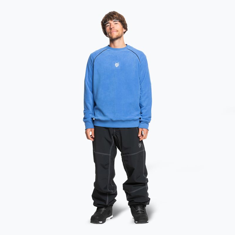 Bluza męska Quiksilver Mercury Wired Fleece nebulas blue 2
