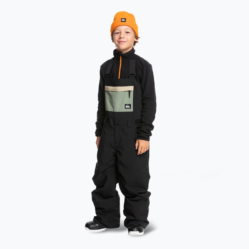 Spodnie snowboardowe dziecięce Quiksilver Mash Up Bib true black