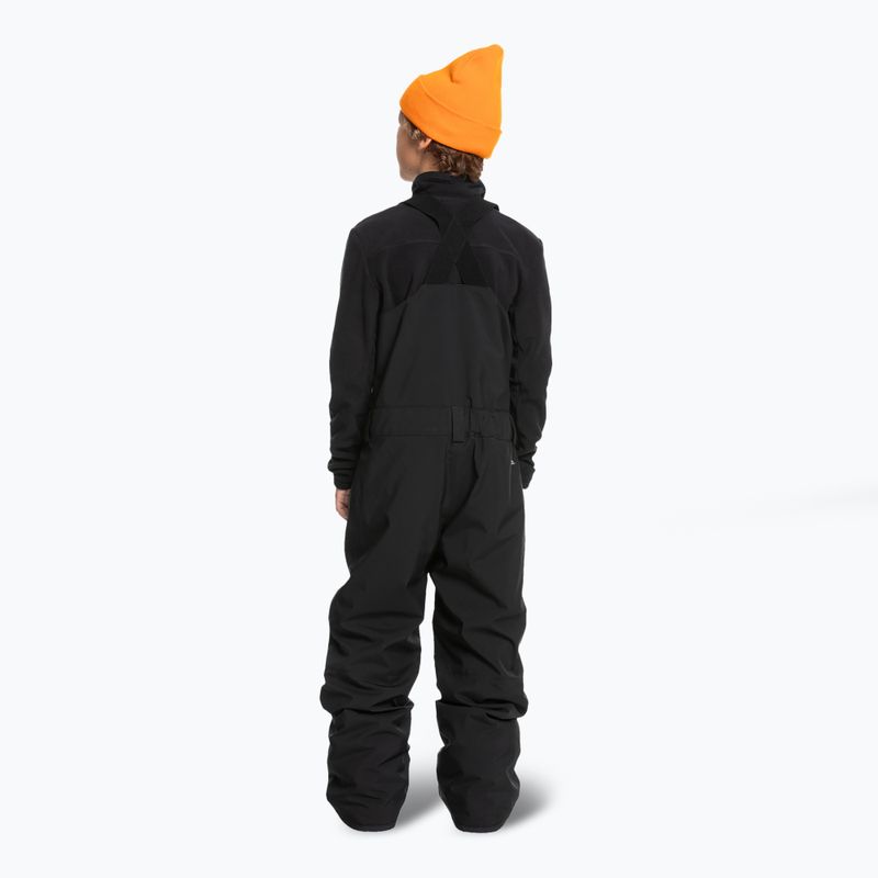 Spodnie snowboardowe dziecięce Quiksilver Mash Up Bib true black 3