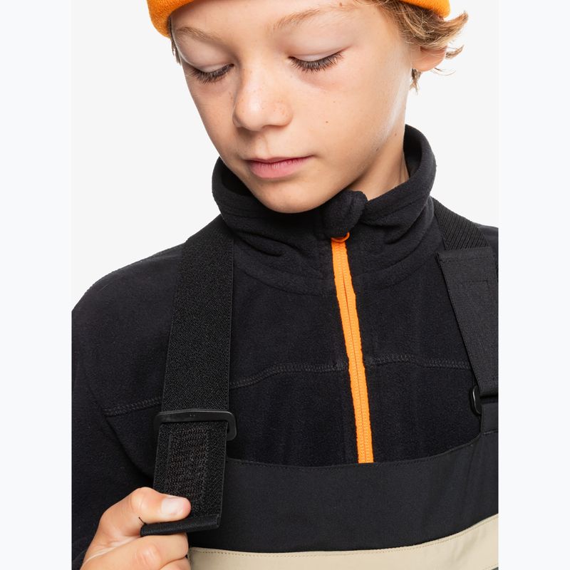 Spodnie snowboardowe dziecięce Quiksilver Mash Up Bib true black 5