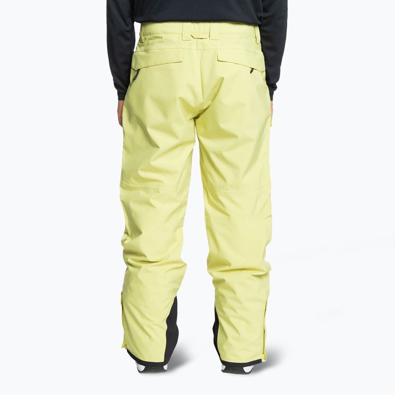 Spodnie snowboardowe męskie Quiksilver Utility celery green 3