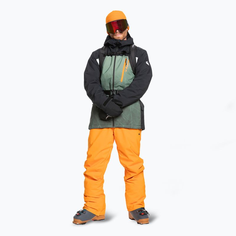 Spodnie snowboardowe męskie Quiksilver Estate orange pepper 2