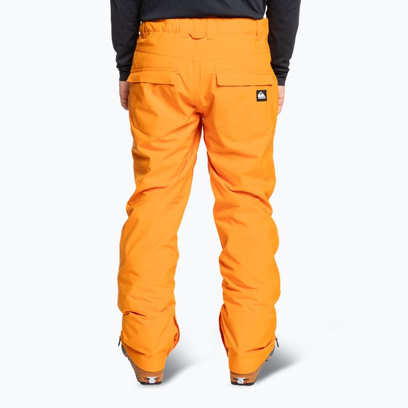 Spodnie snowboardowe męskie Quiksilver Estate orange pepper 3