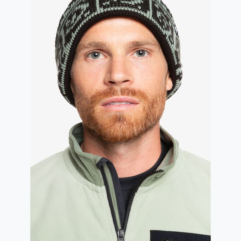 Bluza snowboardowa męska Quiksilver Aker Full Zip Fleece sea spray 5
