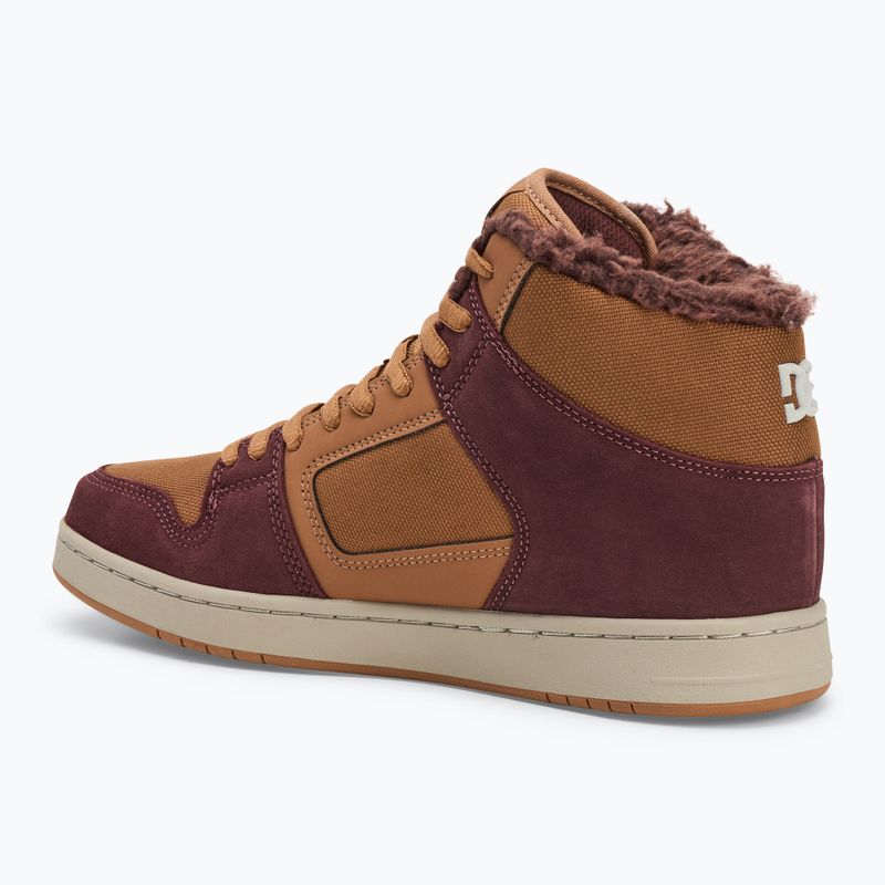Buty męskie DC Manteca 4 Hi Wr brown/brown/white 3