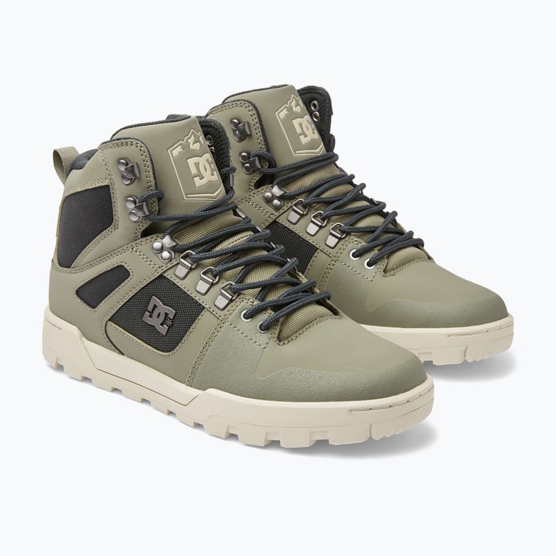 Buty męskie DC Pure High Top WR green/black/white 10