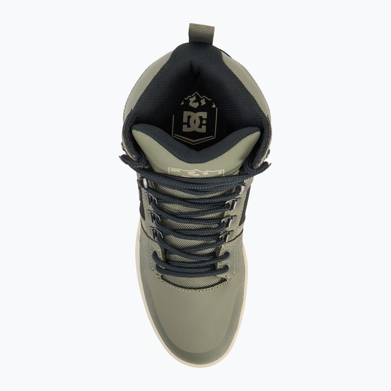 Buty męskie DC Pure High Top WR green/black/white 5