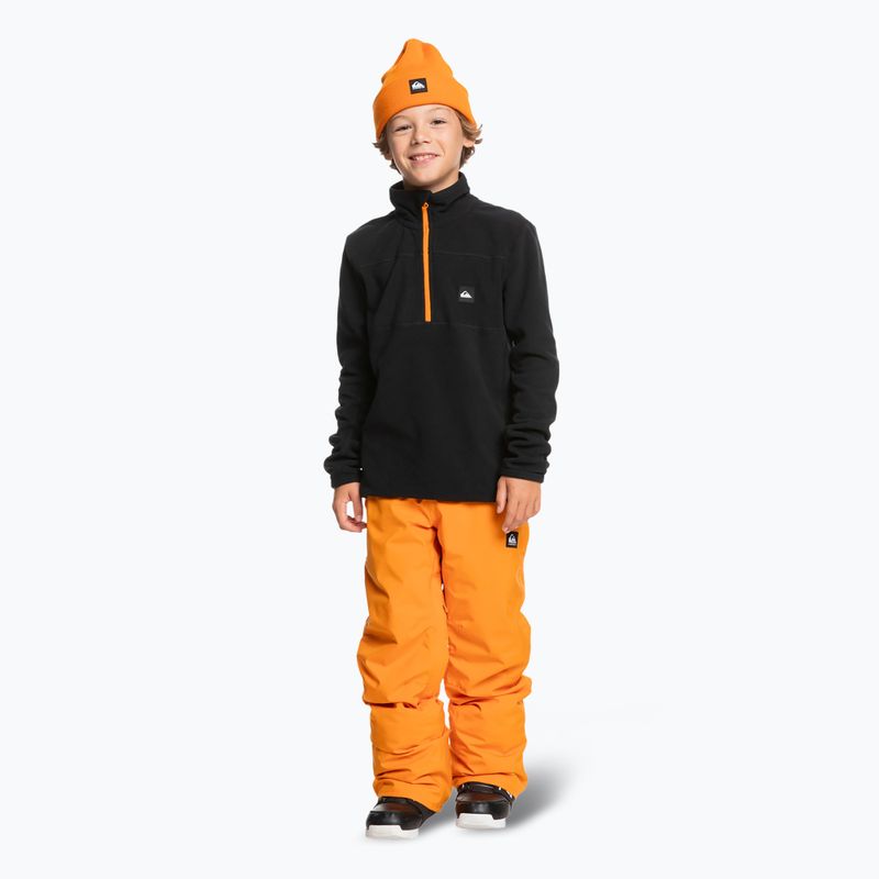 Spodnie snowboardowe dziecięce Quiksilver Estate orange pepper 2