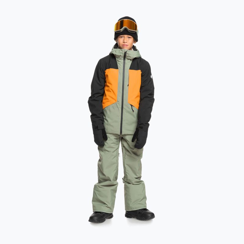 Kurtka snowboardowa dziecięca Quiksilver Ambition sea spray 2