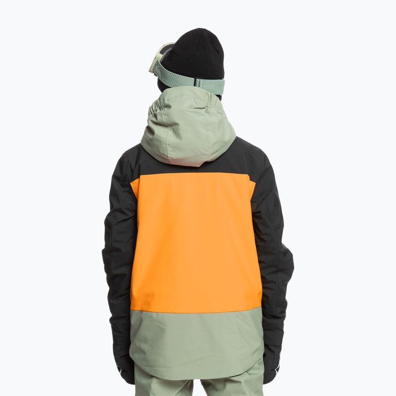 Kurtka snowboardowa dziecięca Quiksilver Ambition sea spray 3